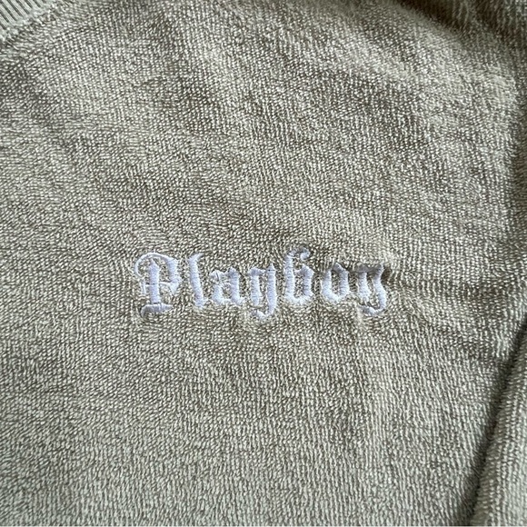 Playboy By PacSun Terry Cloth Long Sleeve T-Shirt size Small - Picture 5 of 10